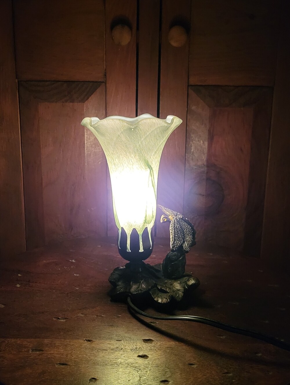 Dale Tiffany Dragonfly Table Lamp - Picture 10 of 14
